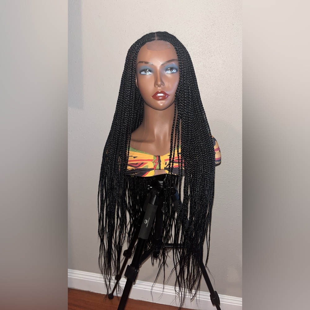 Black Braided Wig